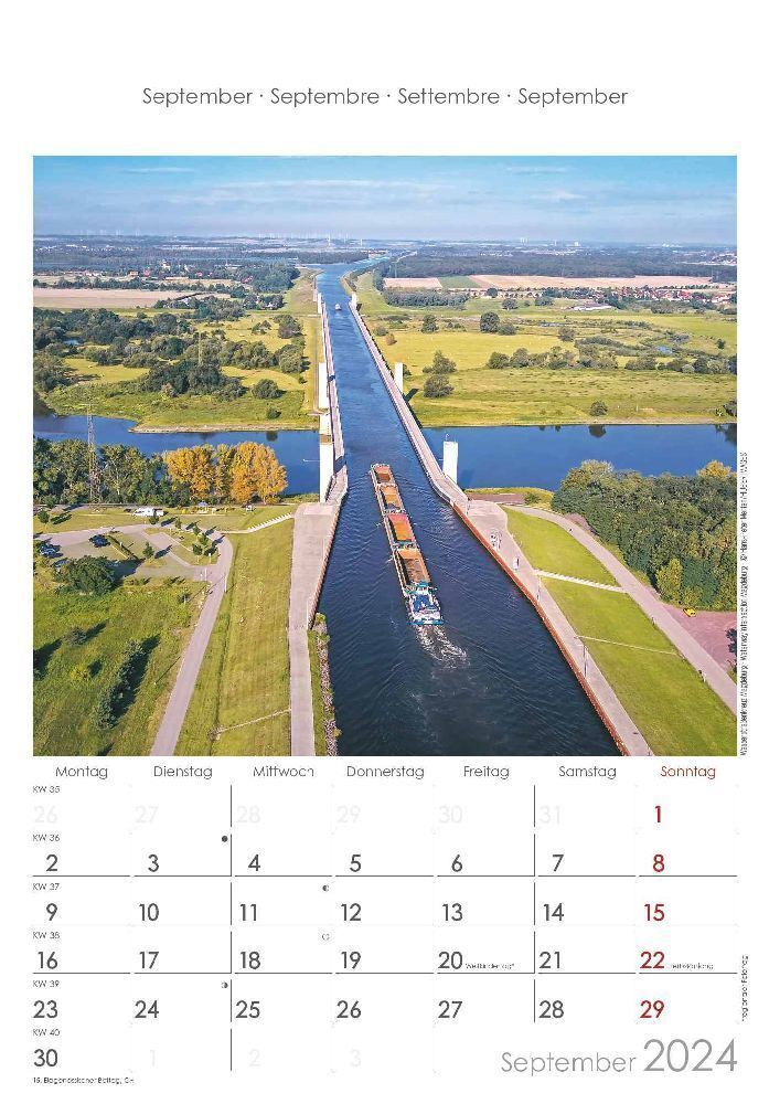 Bild: 4251732334987 | Sachsen-Anhalt 2024 - Bild-Kalender 23,7x34 cm - Regional-Kalender...
