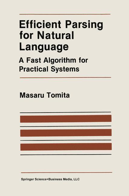 Cover: 9780898382020 | Efficient Parsing for Natural Language | Masaru Tomita | Buch | xix