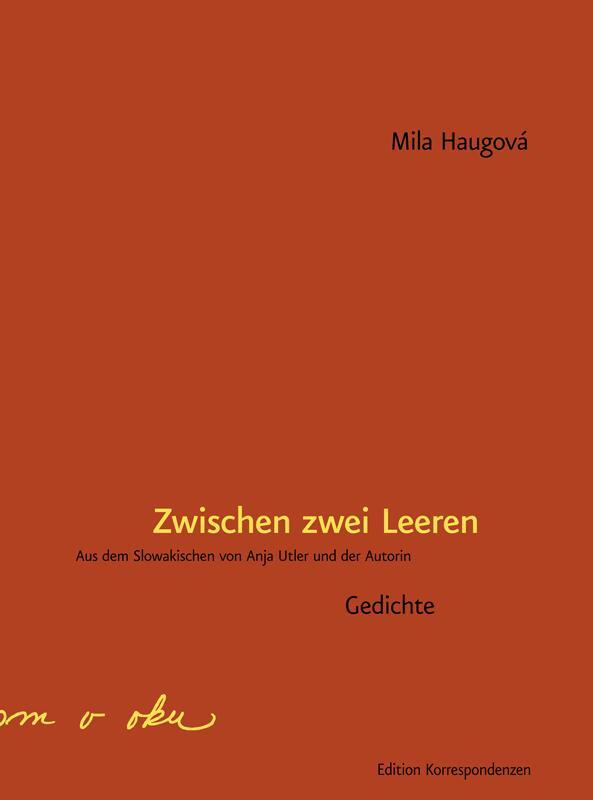 Cover: 9783902951540 | Zwischen zwei Leeren | Gedichte | Mila Haugová | Buch | 136 S. | 2020