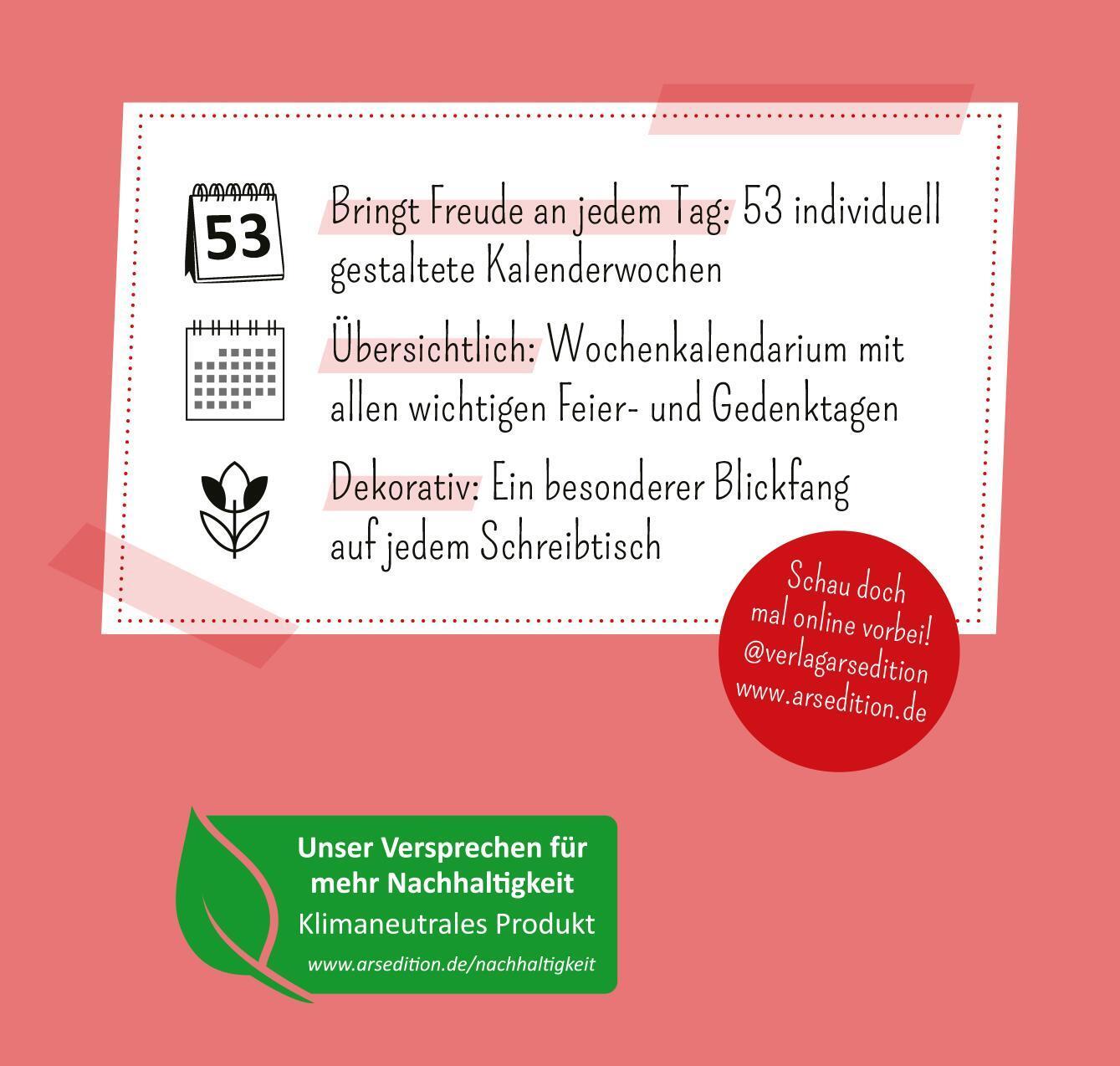 Rückseite: 4014489133063 | Mini-Wochenkalender Katzenweisheiten 2025 | Kalender | 108 S. | 2025