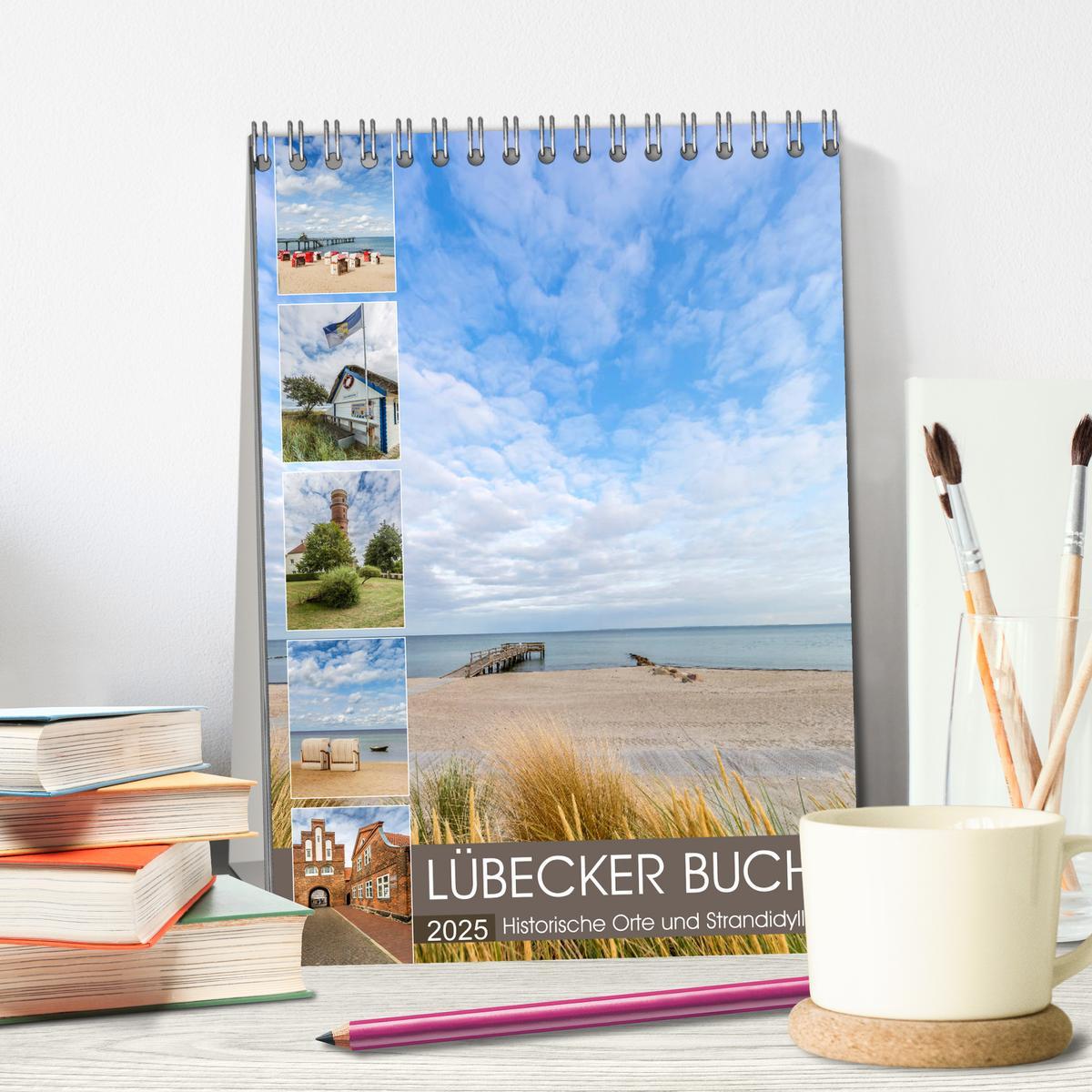 Bild: 9783435974009 | LÜBECKER BUCHT Historische Orte und Strandidylle (Tischkalender...