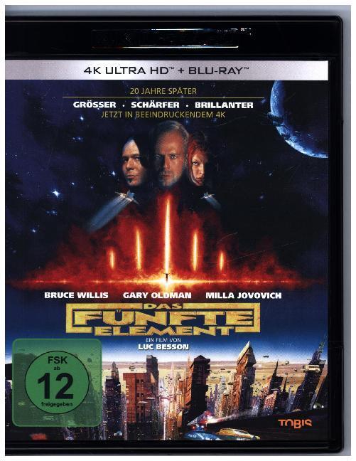 Cover: 889854835996 | Das Fünfte Element 4K, 2 UHD-Blu-ray | Luc Besson | Blu-ray Disc