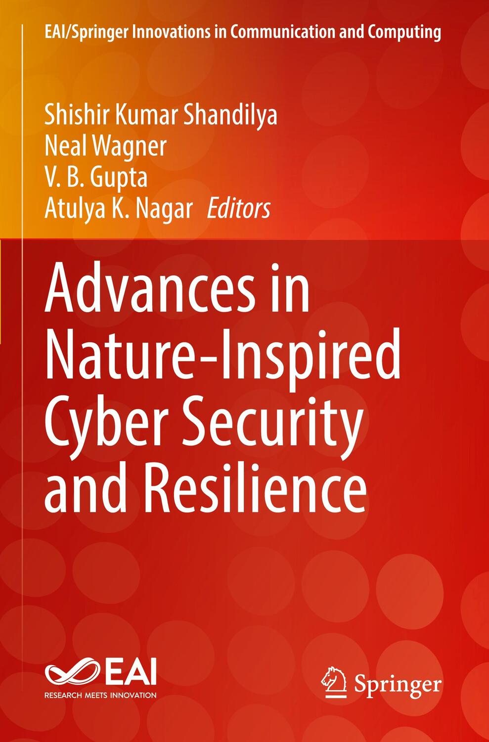 Cover: 9783030907105 | Advances in Nature-Inspired Cyber Security and Resilience | Buch | xii