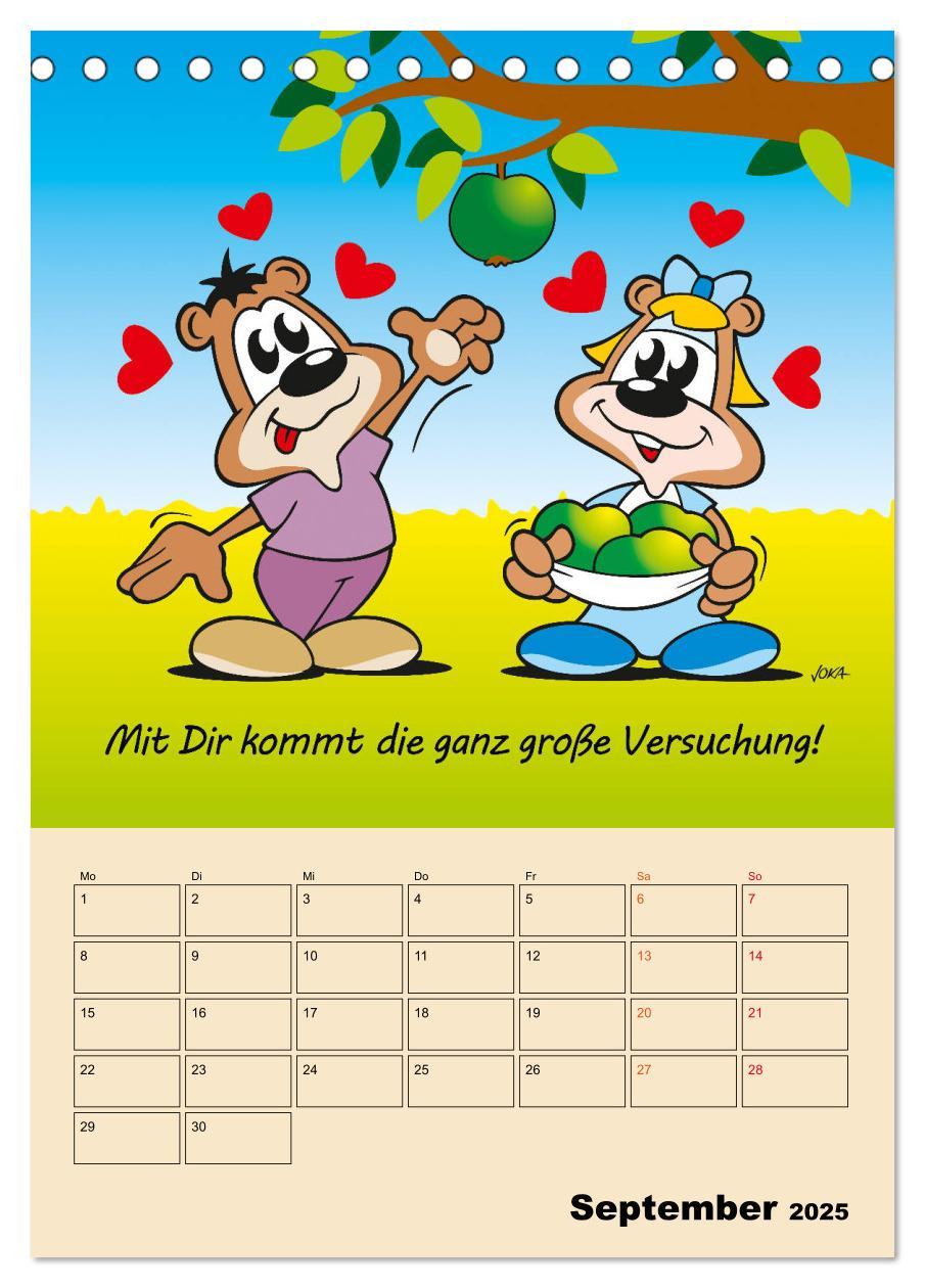 Bild: 9783435931408 | Ein Jahr mit Dir! (Tischkalender 2025 DIN A5 hoch), CALVENDO...