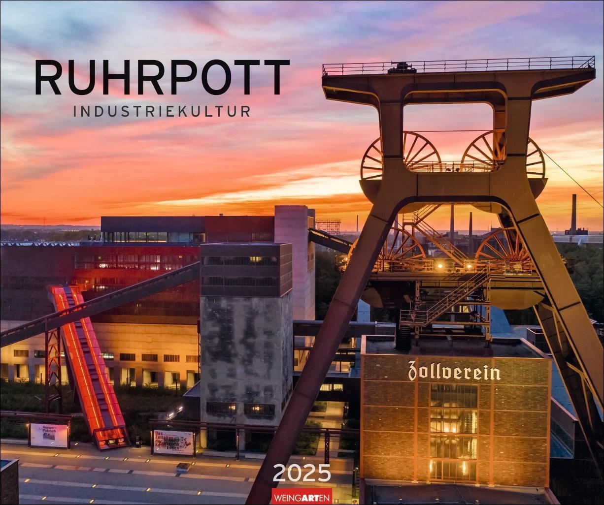 Cover: 9783839901229 | Der Ruhrpott Kalender 2025 - Industriekultur | Kalender | 14 S. | 2025