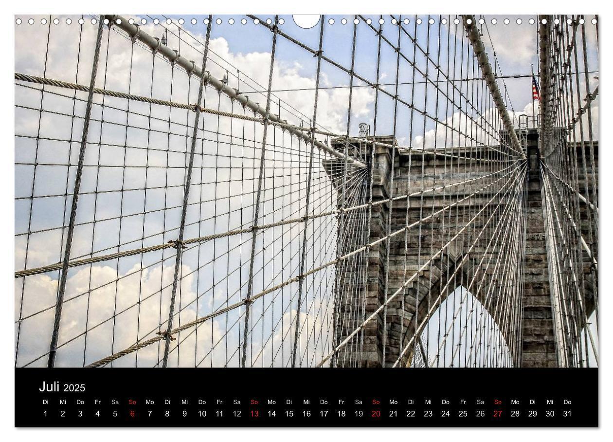 Bild: 9783435795727 | Brooklyn Bridge - New York City (Wandkalender 2025 DIN A3 quer),...