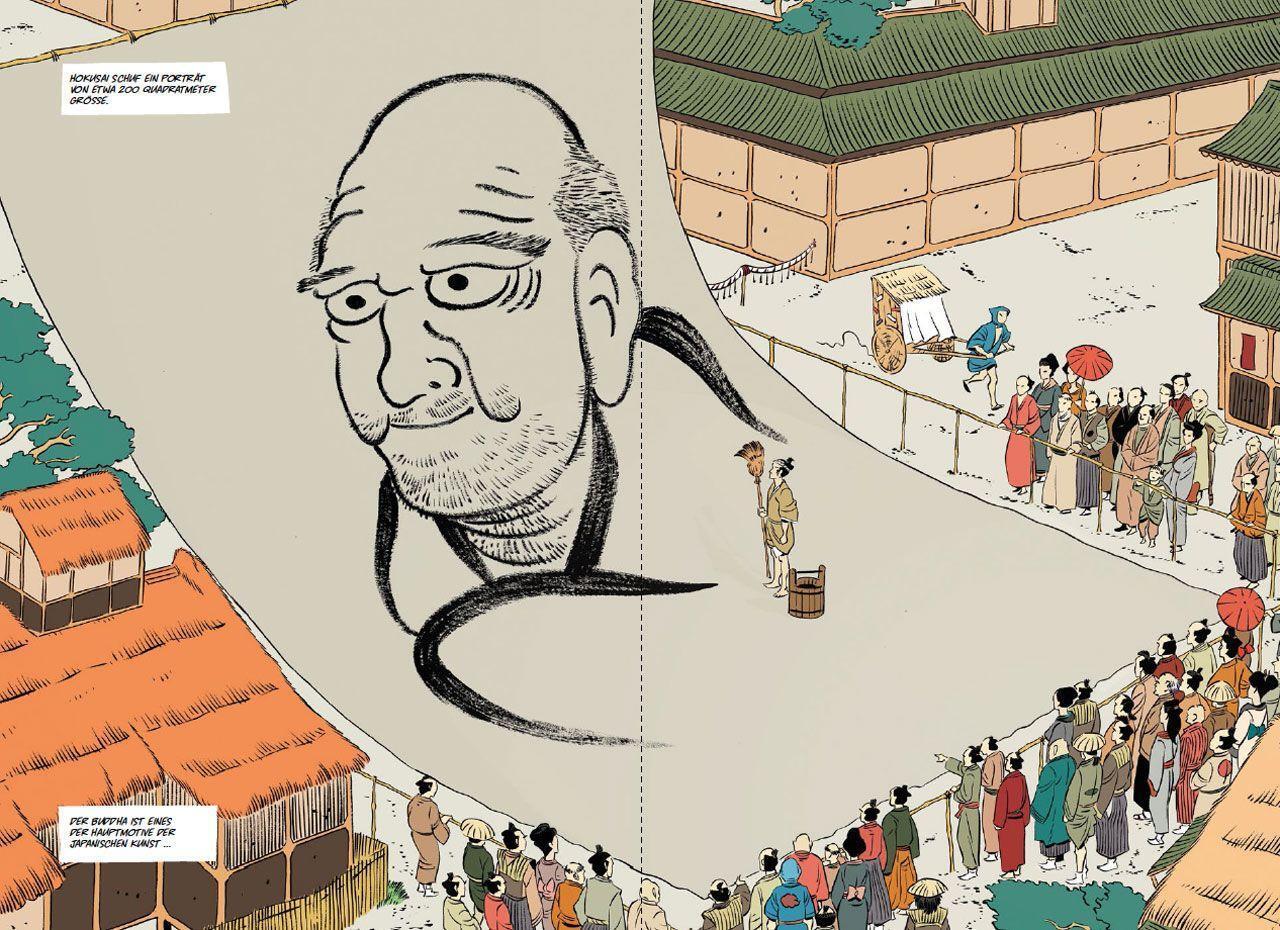 Bild: 9783038761723 | Hokusai - Die Seele Japans entdecken | Eine illustrierte Biografie