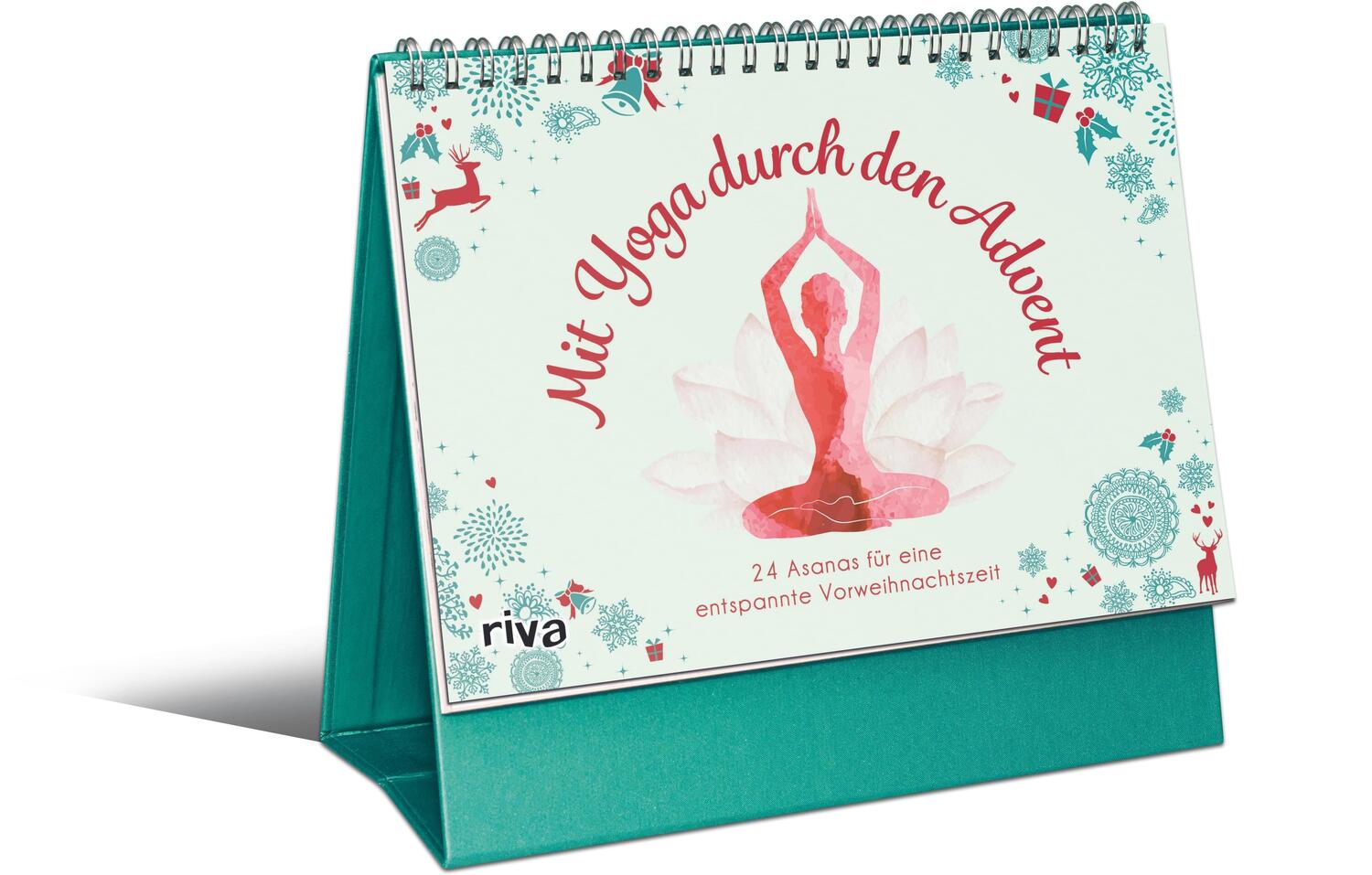 Cover: 9783742314970 | Mit Yoga durch den Advent | Katharina Brinkmann | Kalender | Deutsch