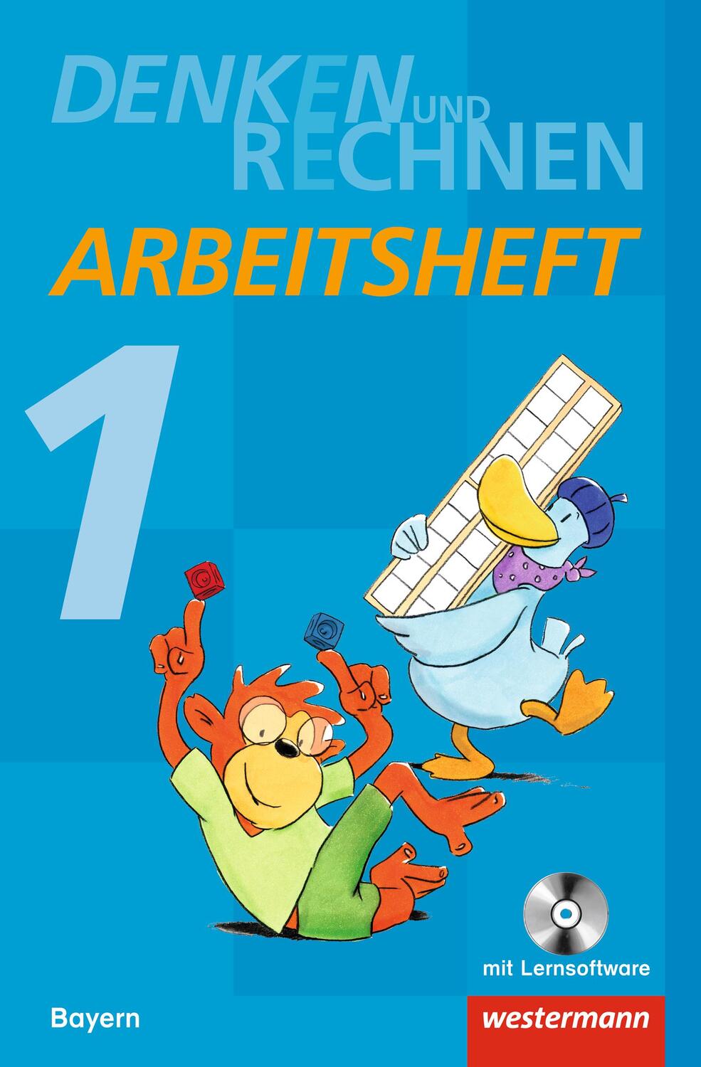 Cover: 9783141210224 | Denken und Rechnen 1. Arbeitsheft mit CD-ROM. Grundschulen. Bayern