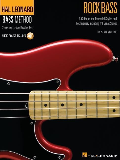 Cover: 9780634068140 | Rock Bass: Hal Leonard Bass Method Stylistic Supplement | Sean Malone