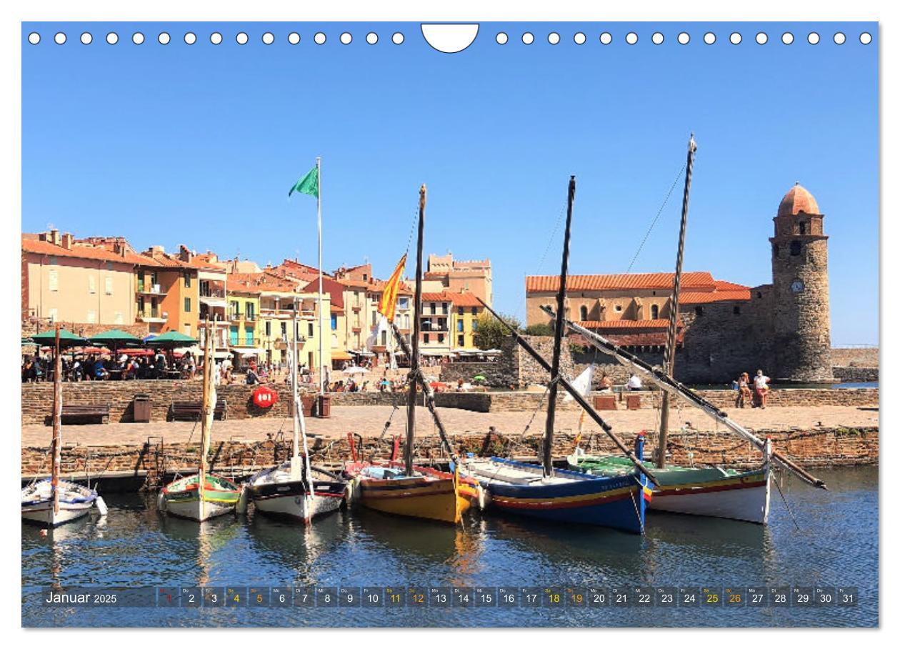 Bild: 9783435101047 | Malerisches Collioure in Südfrankreich (Wandkalender 2025 DIN A4...