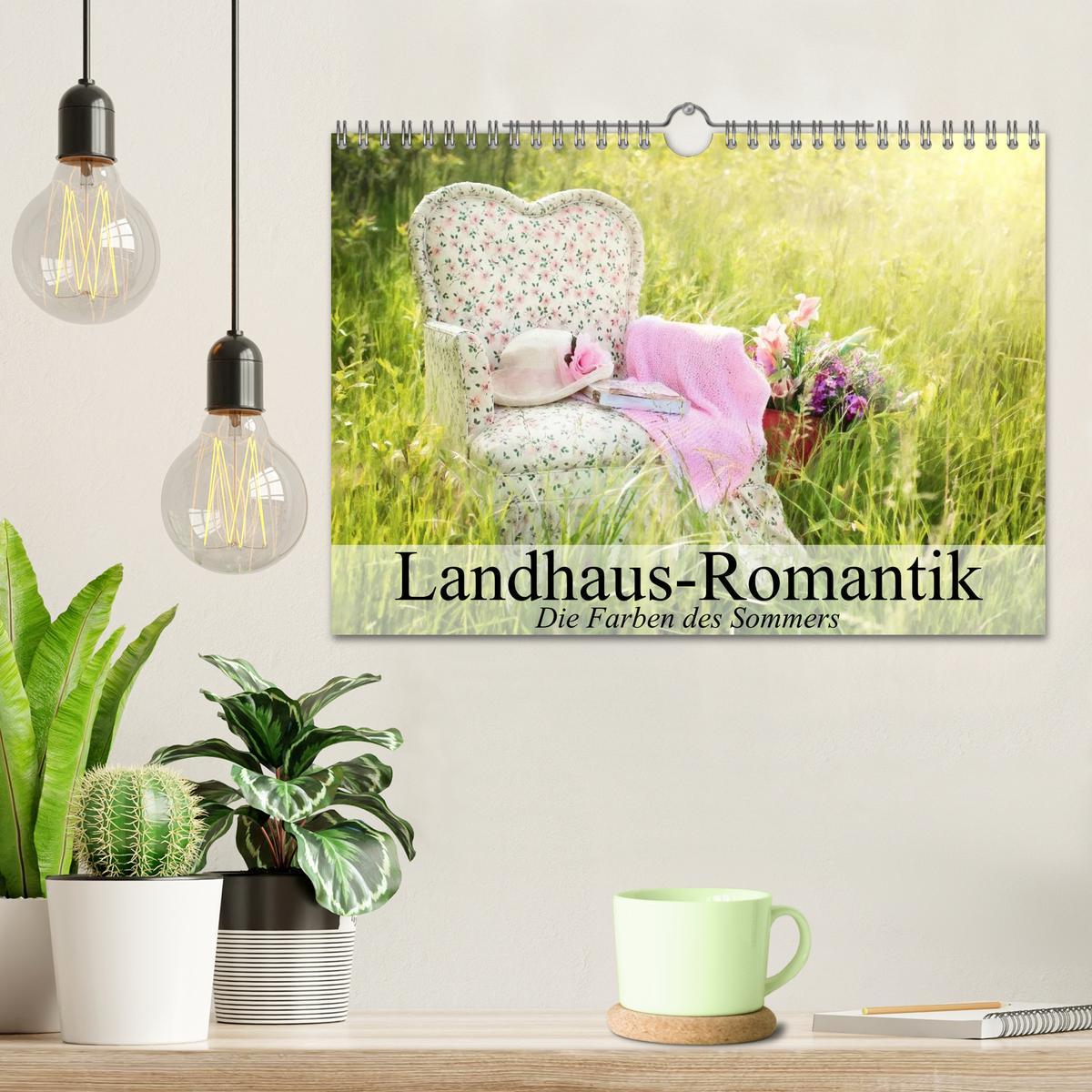 Bild: 9783435564255 | Landhaus-Romantik. Die Farben des Sommers (Wandkalender 2025 DIN A4...