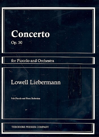 Cover: 9781598062885 | Concerto Opus 50 | Lowell Liebermann | Buch | Theodore Presser Company