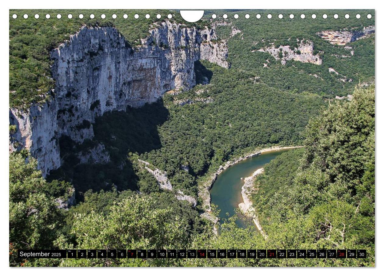 Bild: 9783435533862 | Ardèche, Grand Canyon Europas (Wandkalender 2025 DIN A4 quer),...