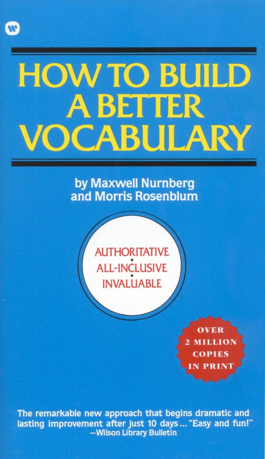 Cover: 9780446315067 | How to Build a Better Vocabulary | Maxwell Nurnberg (u. a.) | Buch