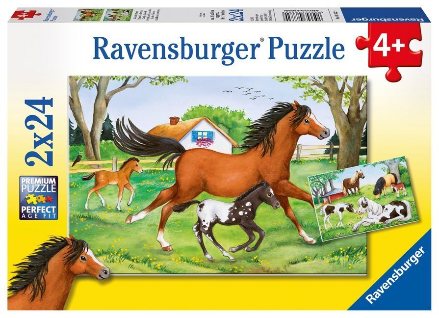 Cover: 4005556088829 | Ravensburger Kinderpuzzle - 08882 Welt der Pferde - Puzzle für...