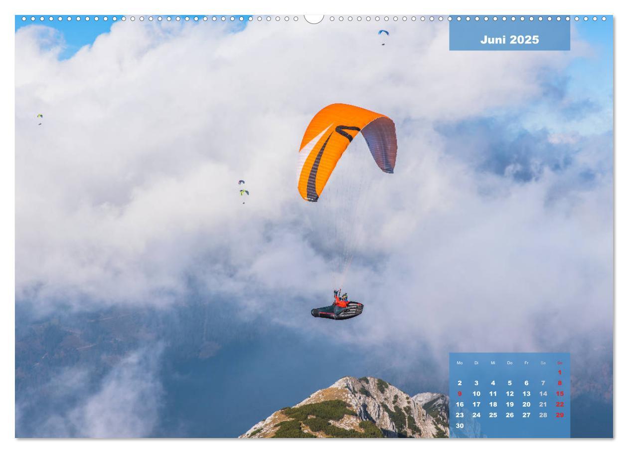 Bild: 9783435178643 | Paragliding - Aufbruch zu neuen Höhenflügen (Wandkalender 2025 DIN...