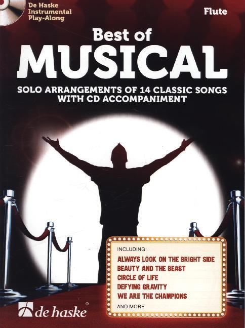 Cover: 9790035225455 | Best of Musical, für Querflöte m. Audio-CD | Buch + CD | Englisch