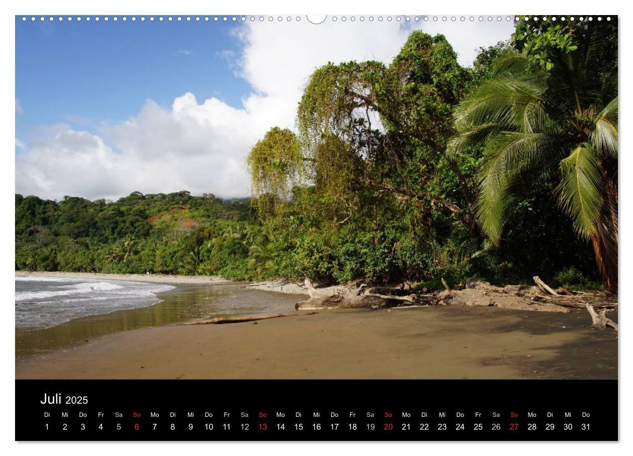 Bild: 9783435746576 | Costa Rica (Wandkalender 2025 DIN A2 quer), CALVENDO Monatskalender