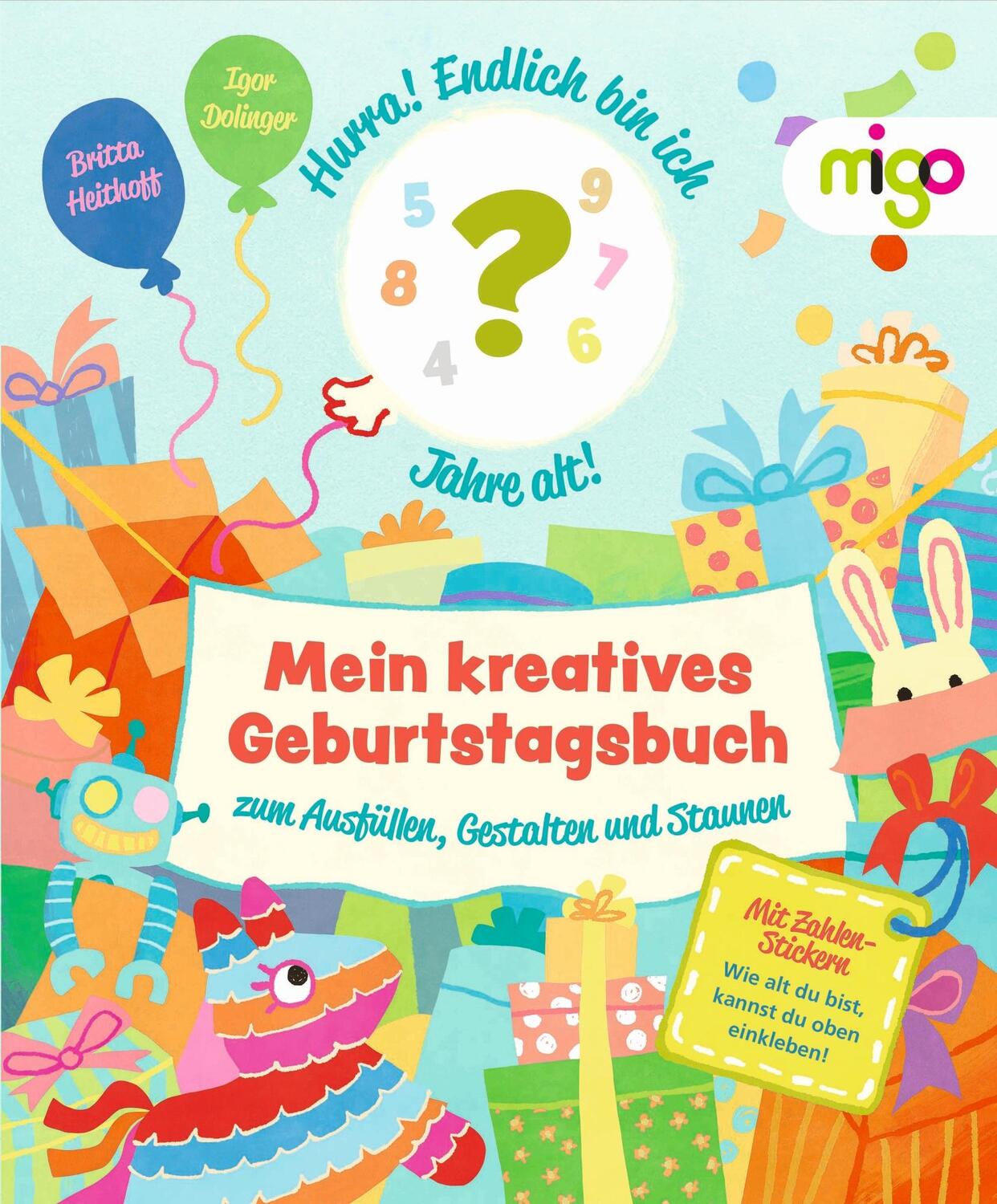 Cover: 9783968460901 | Mein kreatives Geburtstagsbuch | Zum Ausfüllen, Gestalten und Staunen