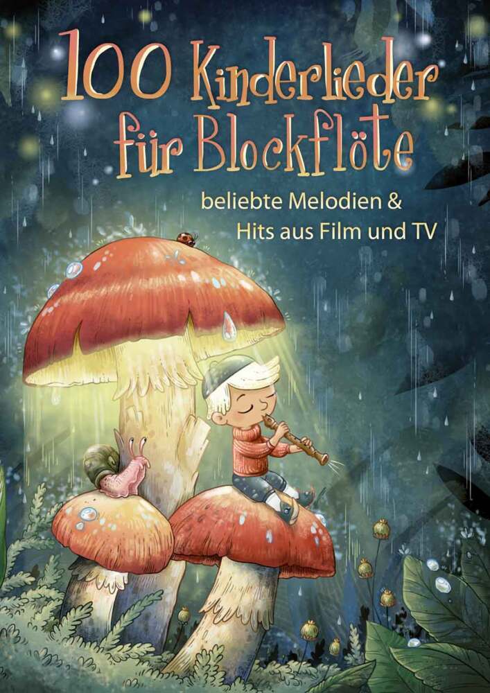 Cover: 9783954563128 | 100 Kinderlieder für Blockflöte | Edition | Buch | Spiralbindung