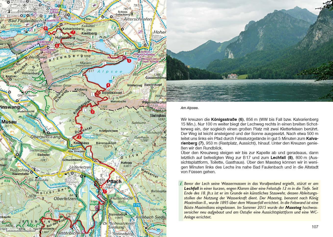 Bild: 9783763347209 | Lechweg | mit Lechschleifen. Alle Etappen mit GPS-Tracks | Plogmann