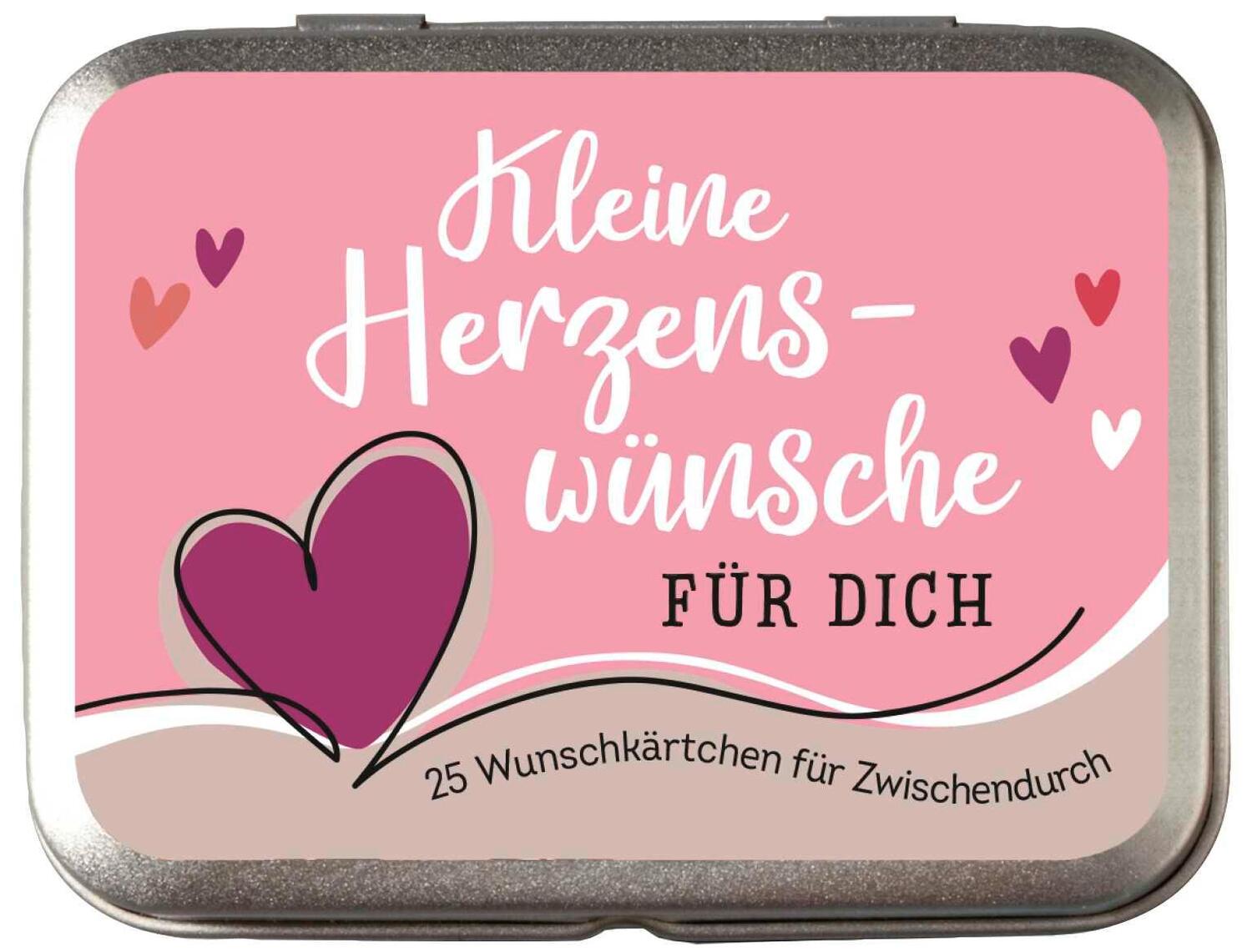 Cover: 4036442008089 | Kleine Herzenswünsche für dich | 25 Wunschkärtchen für zwischendurch