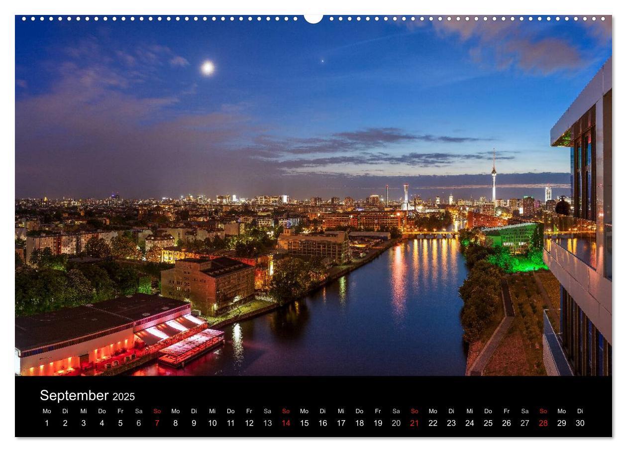 Bild: 9783435606085 | Die Blaue Stunde in Berlin (Wandkalender 2025 DIN A2 quer),...