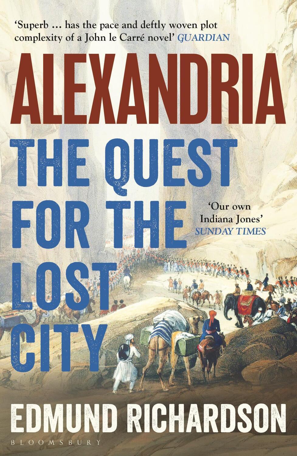 Cover: 9781526603821 | Alexandria | The Quest for the Lost City | Edmund Richardson | Buch