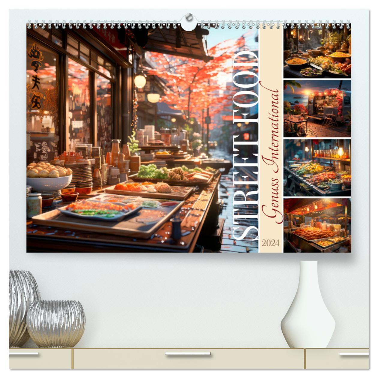 Cover: 9783383716164 | STREET FOOD Genuss International (hochwertiger Premium Wandkalender...
