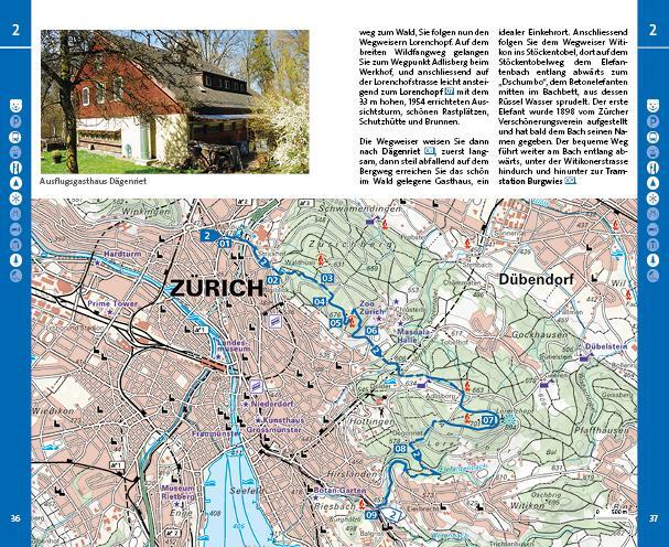 Bild: 9783259037904 | Kümmerly+Frey Wanderführer Zürich, Zürichsee | Franz Wille | Buch