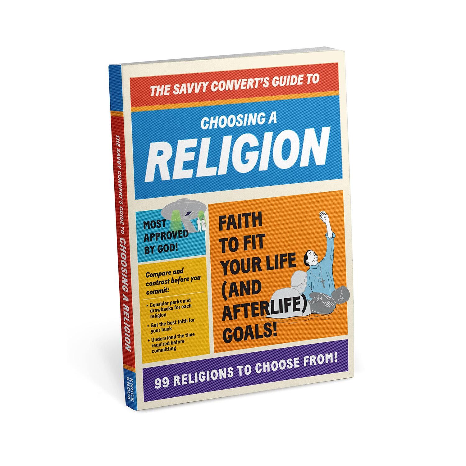 Cover: 9781683493501 | Knock Knock Savvy Convert's Guide to Choosing a Religion (2022...