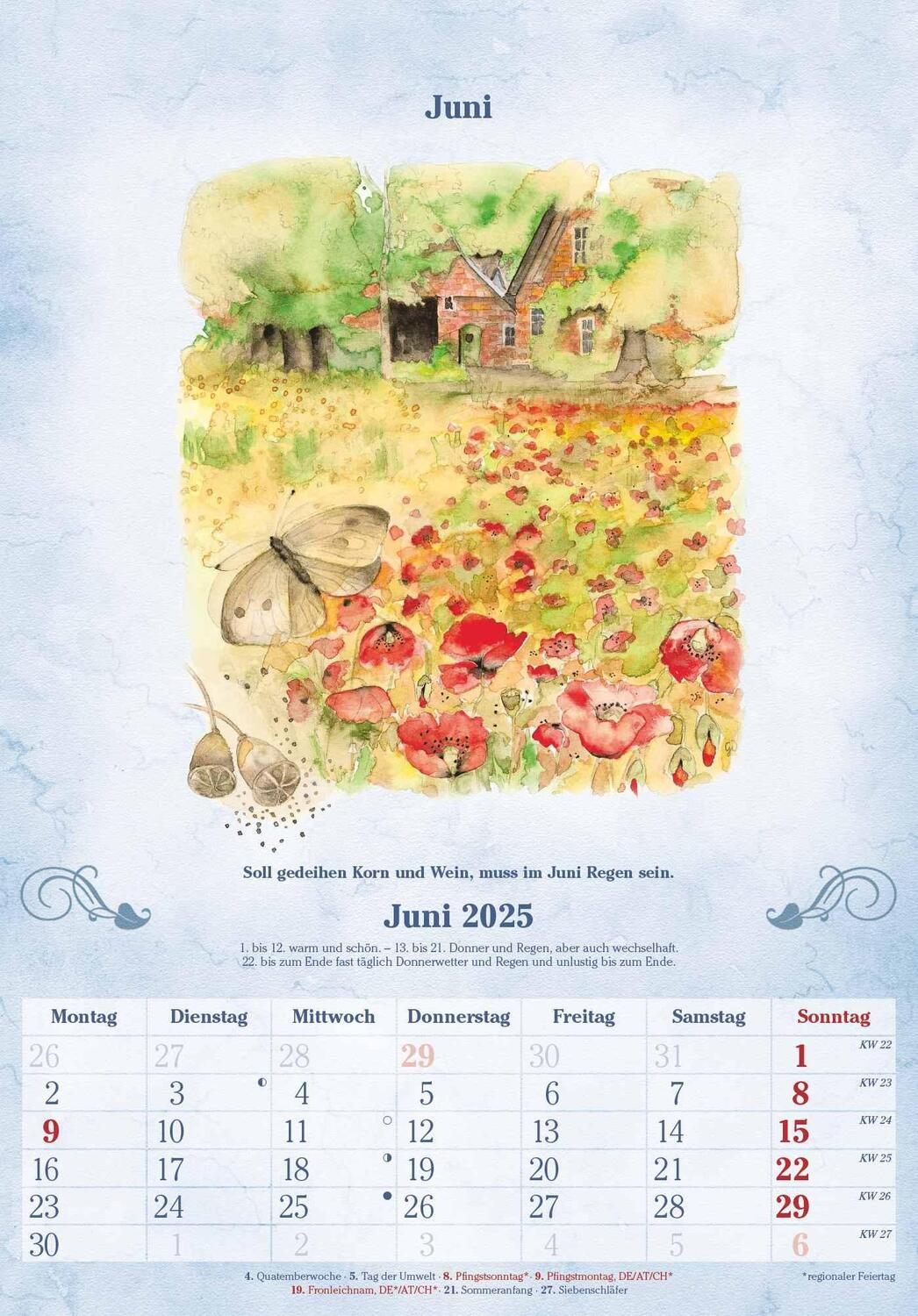 Bild: 4251732341053 | 100-jähriger Kalender 2025 - Bildkalender 23,7x34 cm - mit...