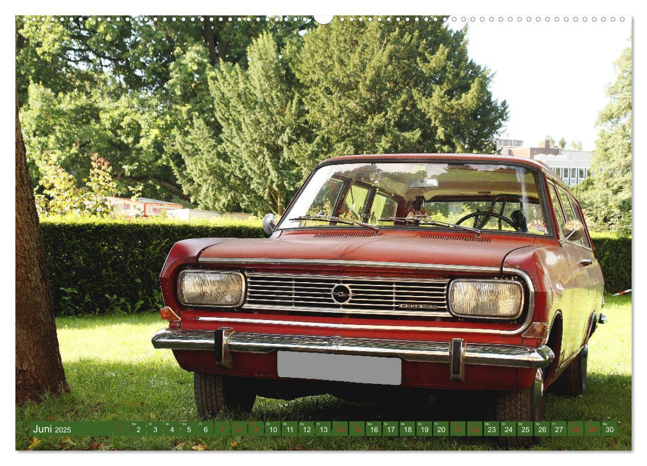 Bild: 9783435157792 | Opel Oldtimer mit dem Blitz (Wandkalender 2025 DIN A2 quer),...