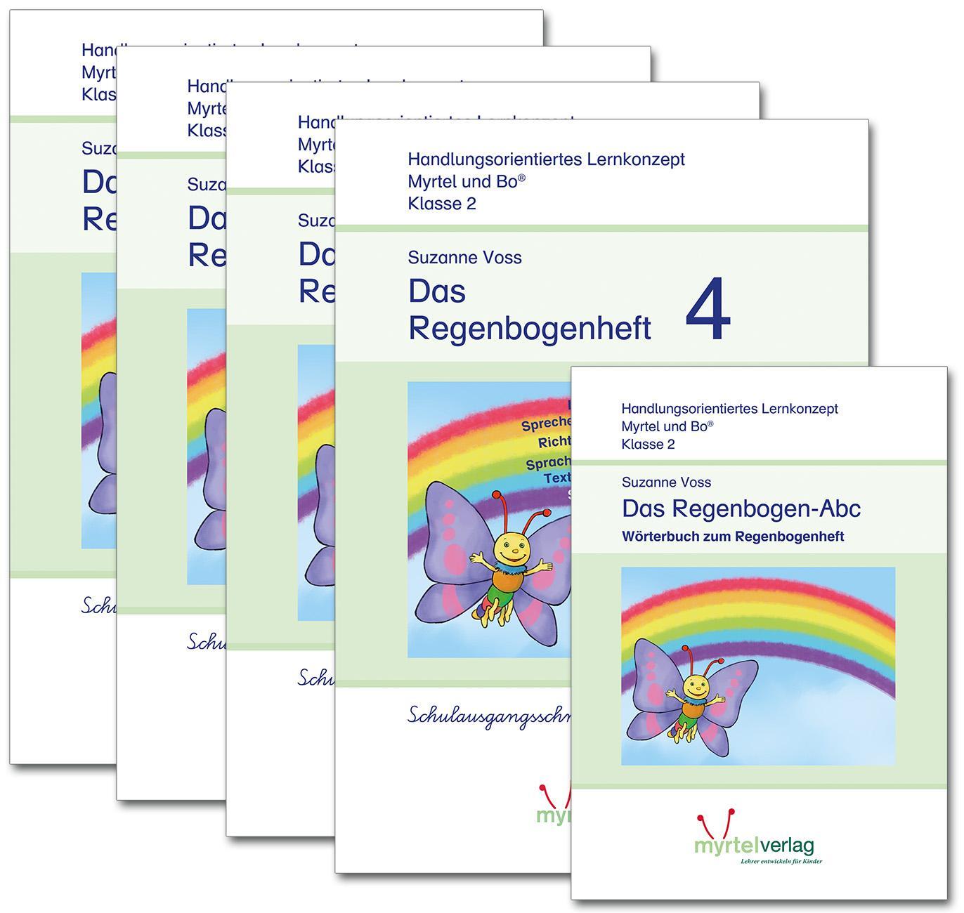 Cover: 9783957094803 | Regenbogenhefte (SAS) Schulausgangsschrift. Sparpaket | Suzanne Voss