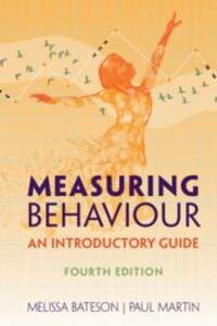 Cover: 9781108745727 | Measuring Behaviour | An Introductory Guide | Melissa Bateson (u. a.)