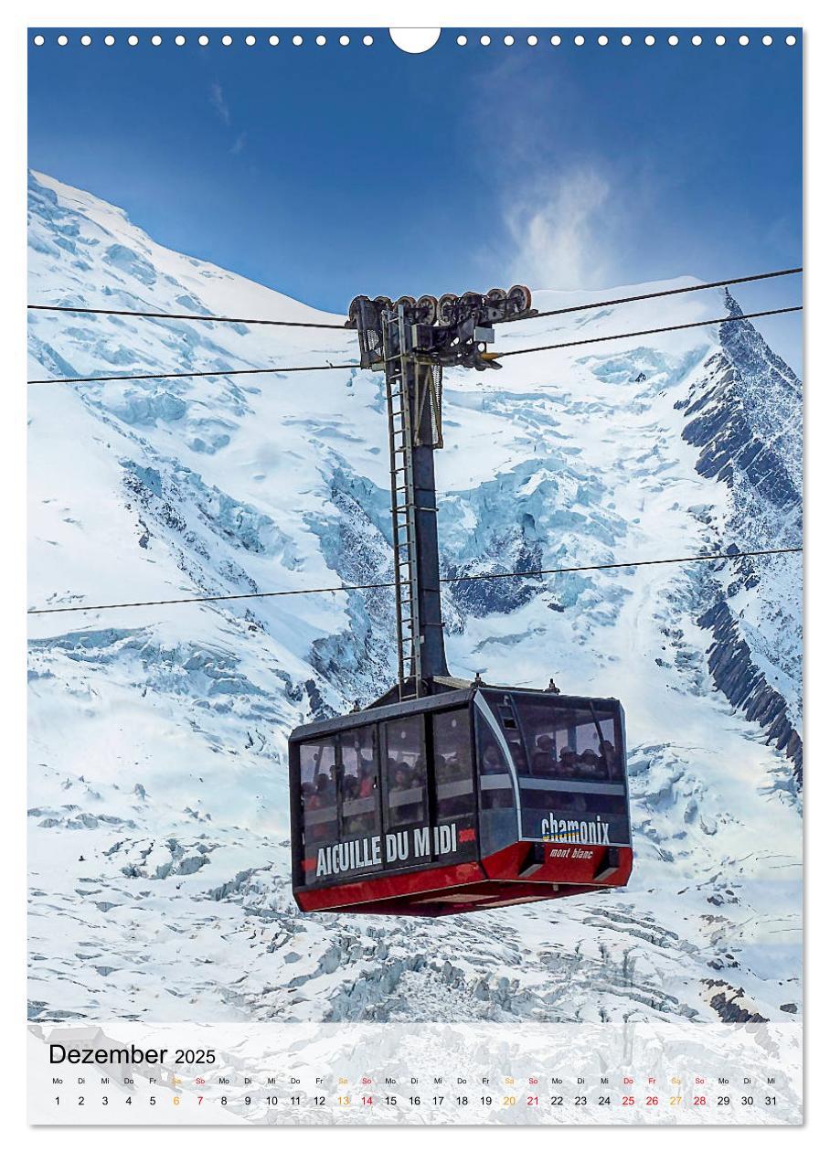 Bild: 9783435945498 | Nervenkitzel Seilbahn (Wandkalender 2025 DIN A3 hoch), CALVENDO...