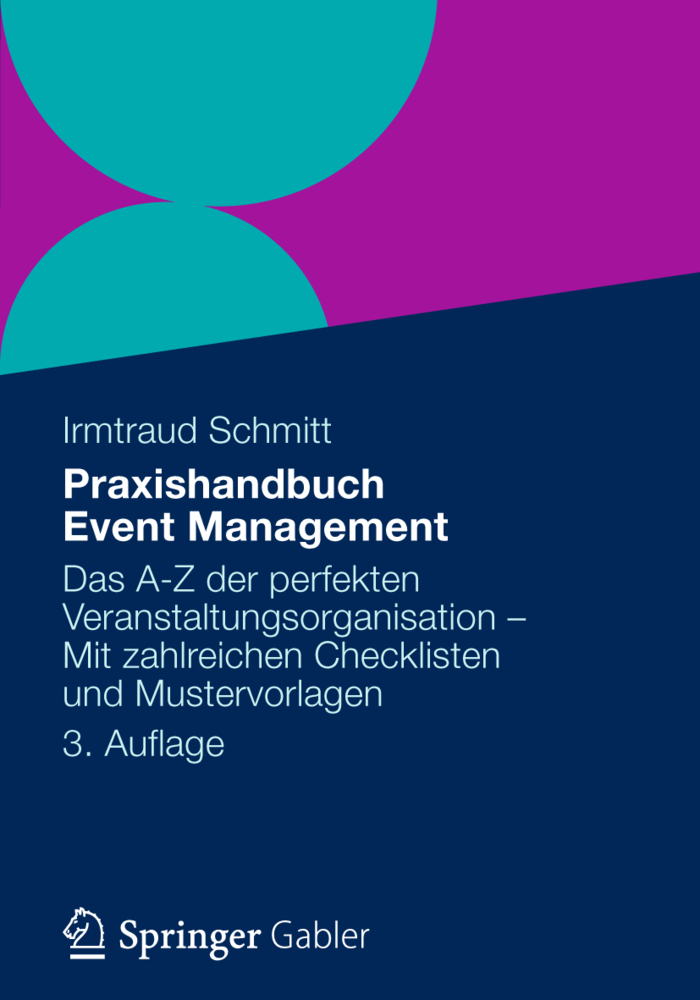 Cover: 9783834929549 | Praxishandbuch Event Management | Irmtraud Schmitt | Taschenbuch