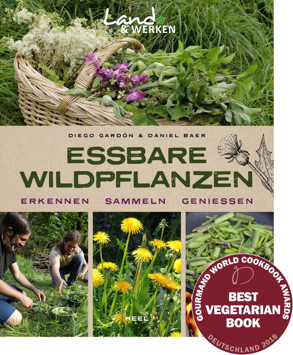 Cover: 9783958434776 | Essbare Wildpflanzen | Erkennen, Sammeln, Genießen | Gardón (u. a.)