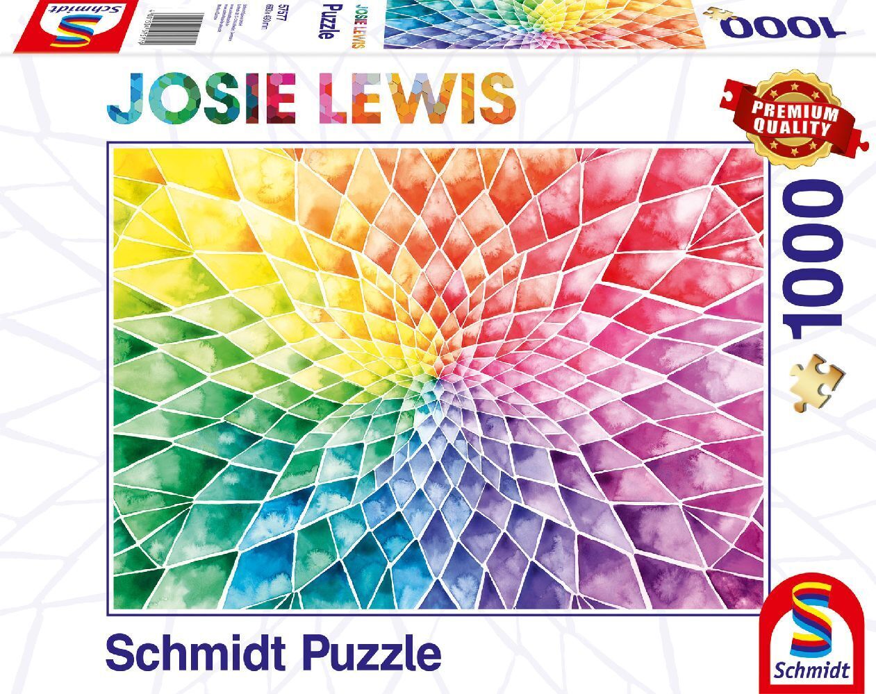 Cover: 4001504575779 | Strahlende Blüte | Puzzle Josie Lewis 1.000 Teile | Spiel | Schachtel