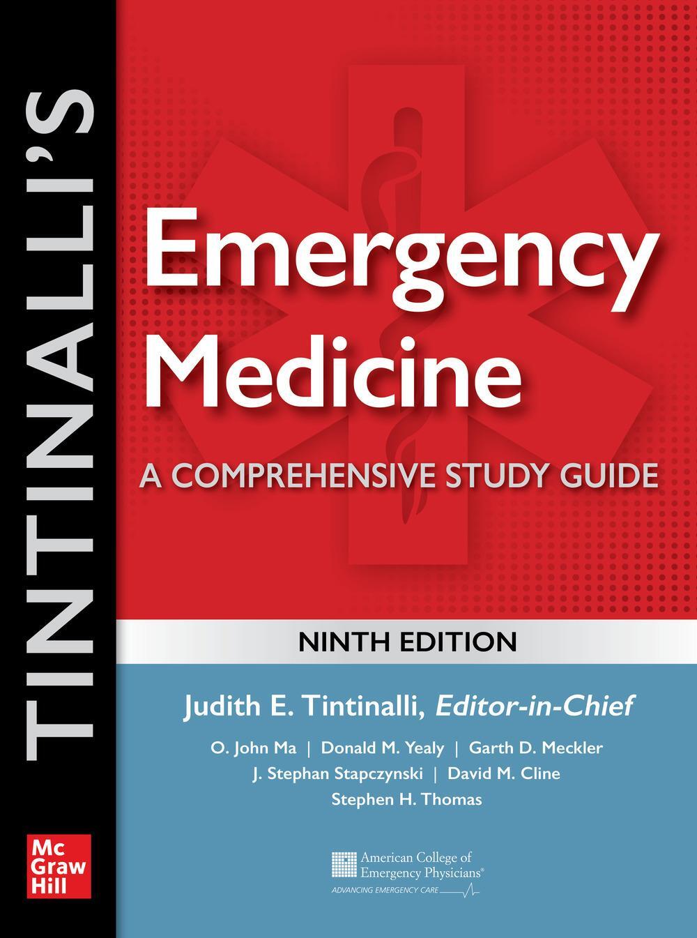 Cover: 9781260019933 | Tintinalli's Emergency Medicine: A Comprehensive Study Guide | Buch