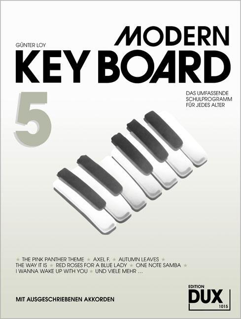 Cover: 9783934958166 | Modern Keyboard 5 | Schule für Keyboard mit ausgeschriebenen Akkorden