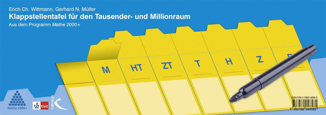 Cover: 9783780048585 | Klappstellentafel für den Tausender- und Millionraum | Box | Deutsch