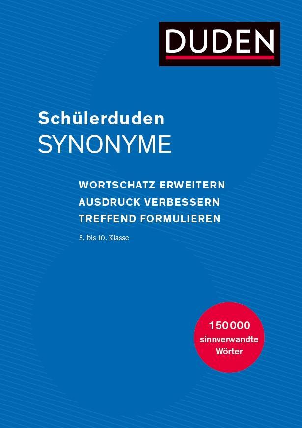 Cover: 9783411770915 | Schülerduden Synonyme | Dudenredaktion | Buch | Schülerduden | 656 S.