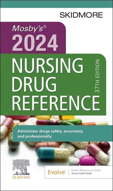 Cover: 9780443118906 | Mosby's 2024 Nursing Drug Reference | Linda Skidmore-Roth | Buch