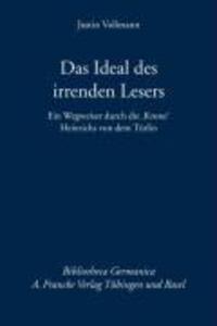 Cover: 9783772083112 | Das Ideal des irrenden Lesers | Justin Vollmann | Buch | X | Deutsch
