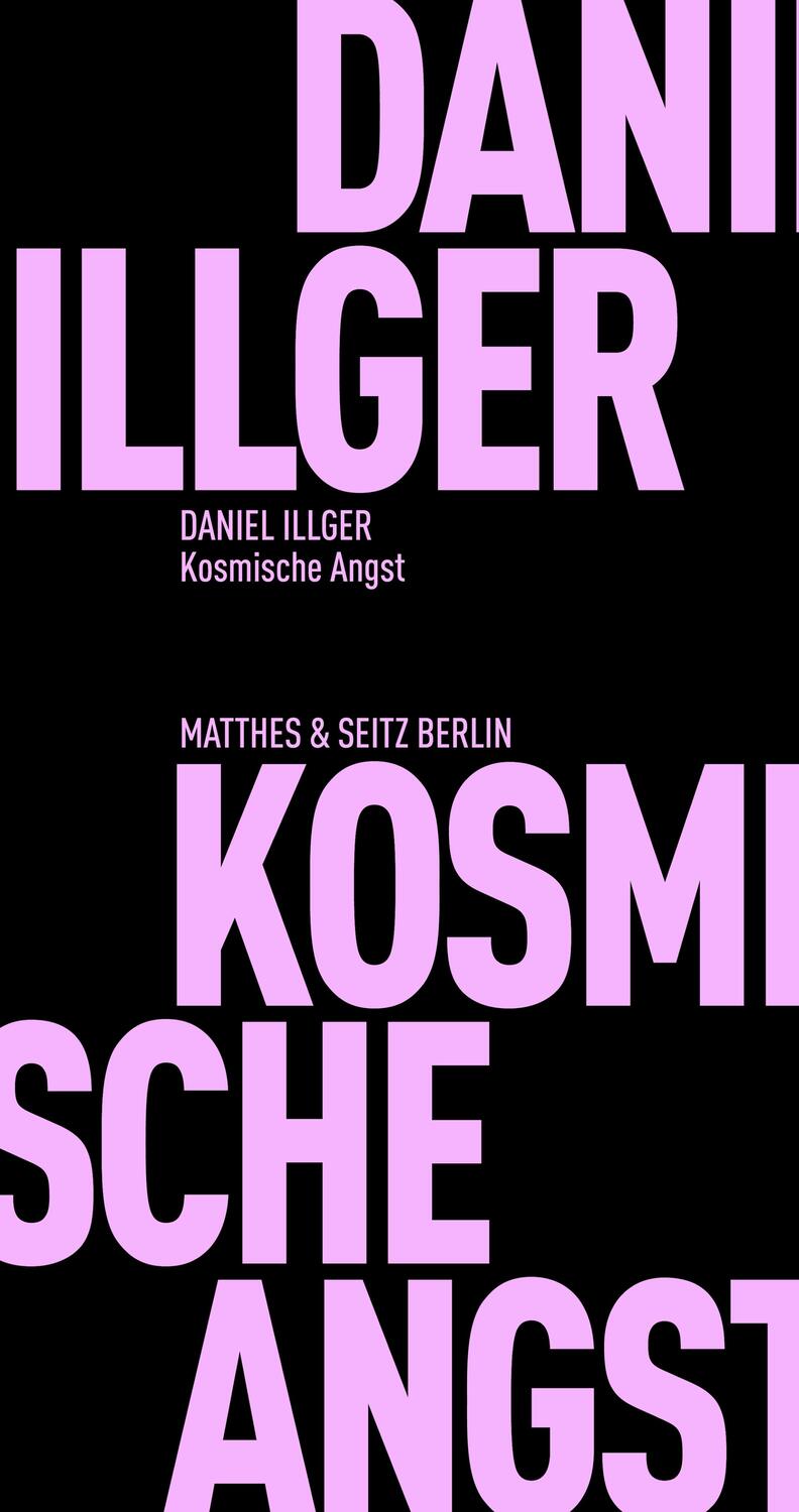 Cover: 9783751805223 | Kosmische Angst | Daniel Illger | Taschenbuch | Fröhliche Wissenschaft