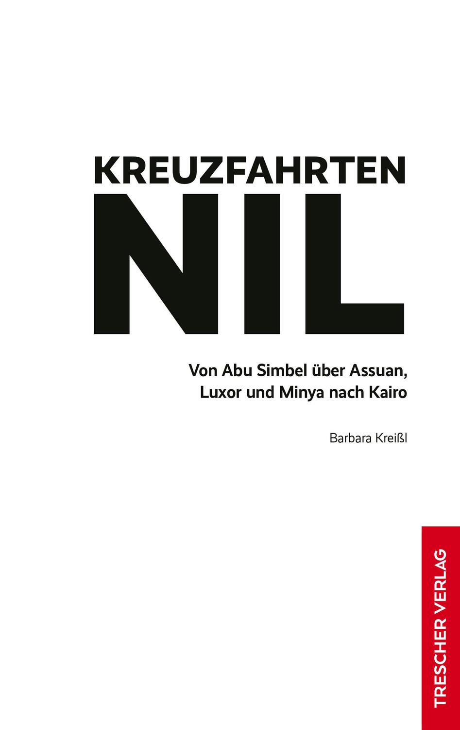 Bild: 9783897946576 | TRESCHER Reiseführer Kreuzfahrten Nil | Barbara Kreißl | Taschenbuch