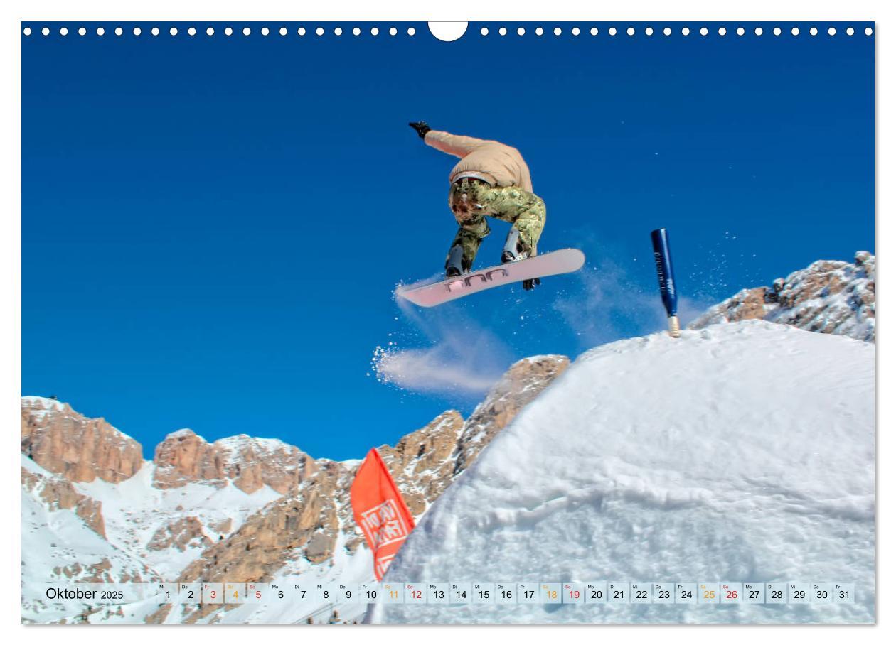 Bild: 9783435372546 | Snowboard - so cool (Wandkalender 2025 DIN A3 quer), CALVENDO...