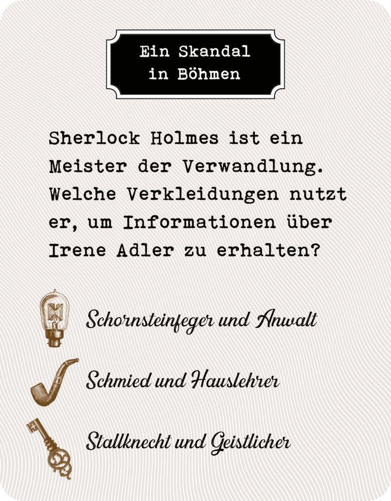 Bild: 4050003723662 | Sherlock Holmes - Das Quiz | Taschenbuch | 41 S. | Deutsch | 2021